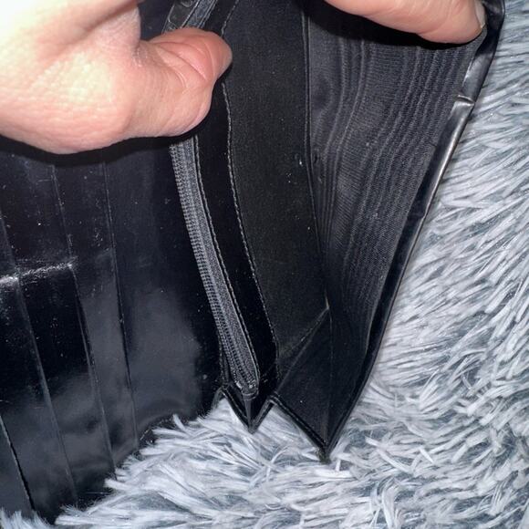 Vintage Gucci By Tom Ford 1998 black patent leather wallet - EUC - Picture 7 of 11